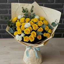 Букет цветов из:  Розы в Бесленеевской