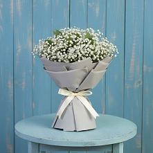 Букет цветов из:  Гипсофила в Бесленеевской