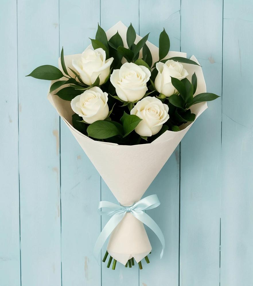 Букет цветов из: Розы в Бесленеевской