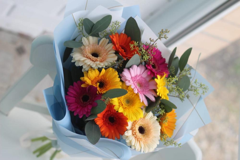 Букет цветов из: Герберы в Бесленеевской