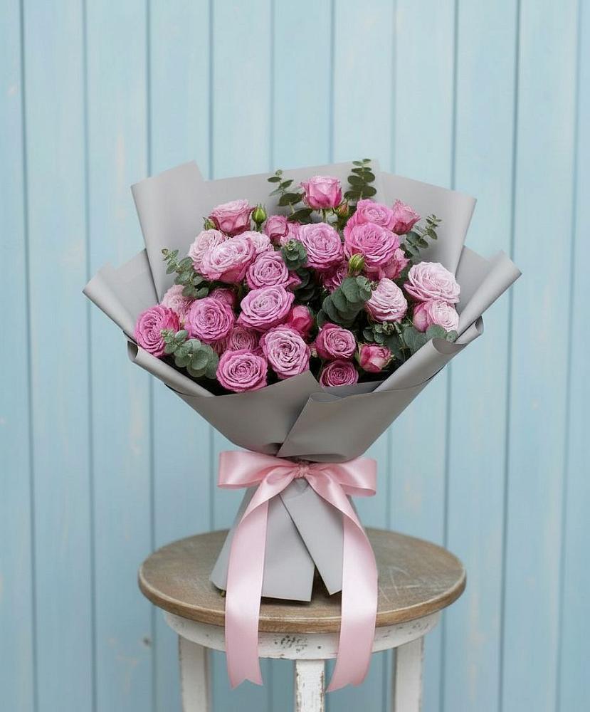 Букет цветов из: Розы в Бесленеевской