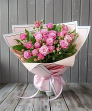 Букет Розовый кустик в Бесленеевской