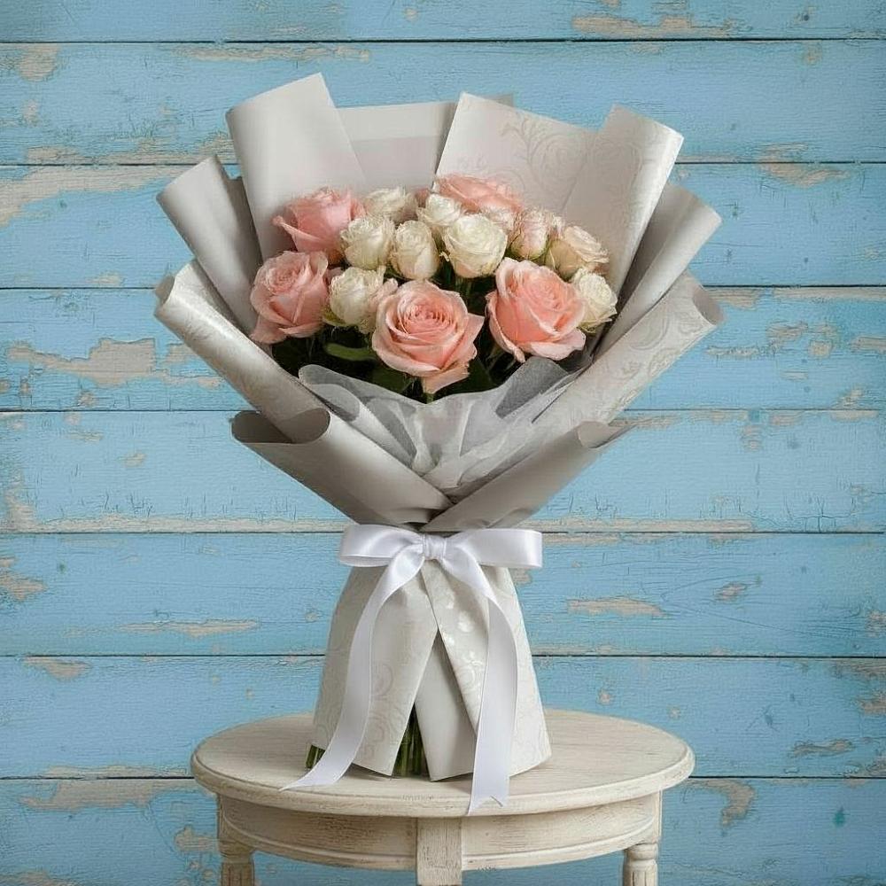 Букет цветов из: Розы в Бесленеевской
