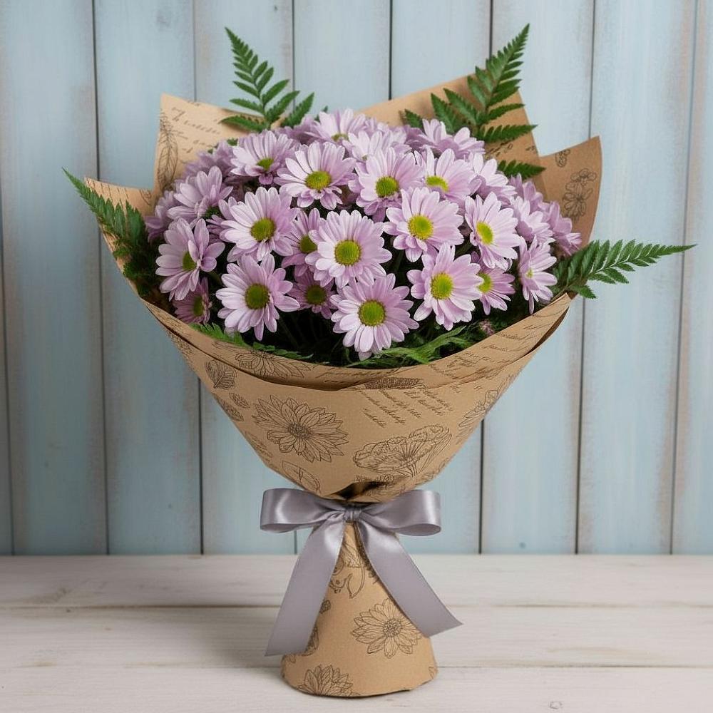 Букет цветов из: Хризантемы в Бесленеевской
