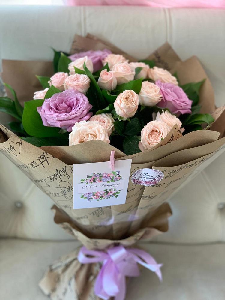 Букет цветов из: Розы в Бесленеевской