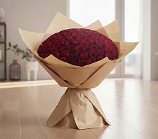 Букет 101 Красная роза в Бесленеевской