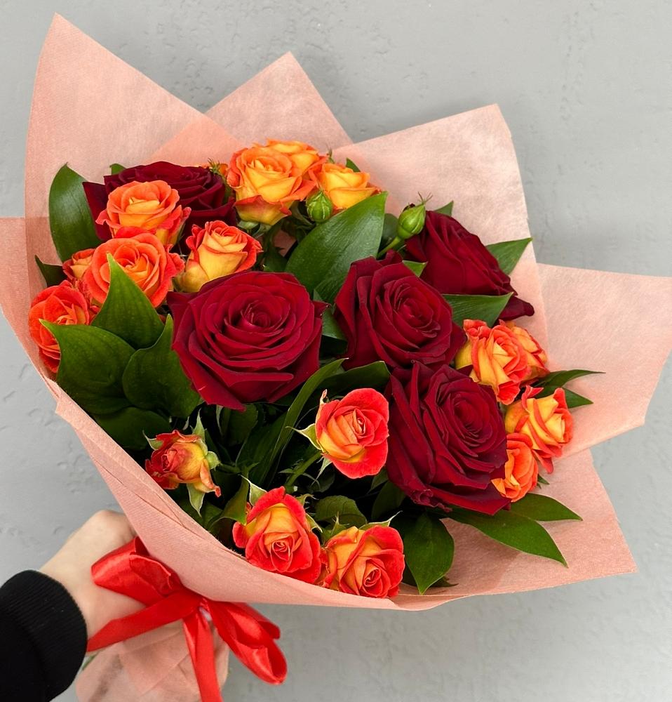 Букет Любовь и восторг в Бесленеевской