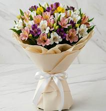 Букет цветов из:  Альстромерии #REPLACE_PRED# Бесленеевской