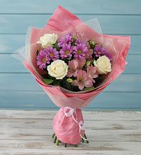 Букет цветов из:  Герберы в Бесленеевской