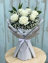 Букет цветов из:  Розы в Бесленеевской