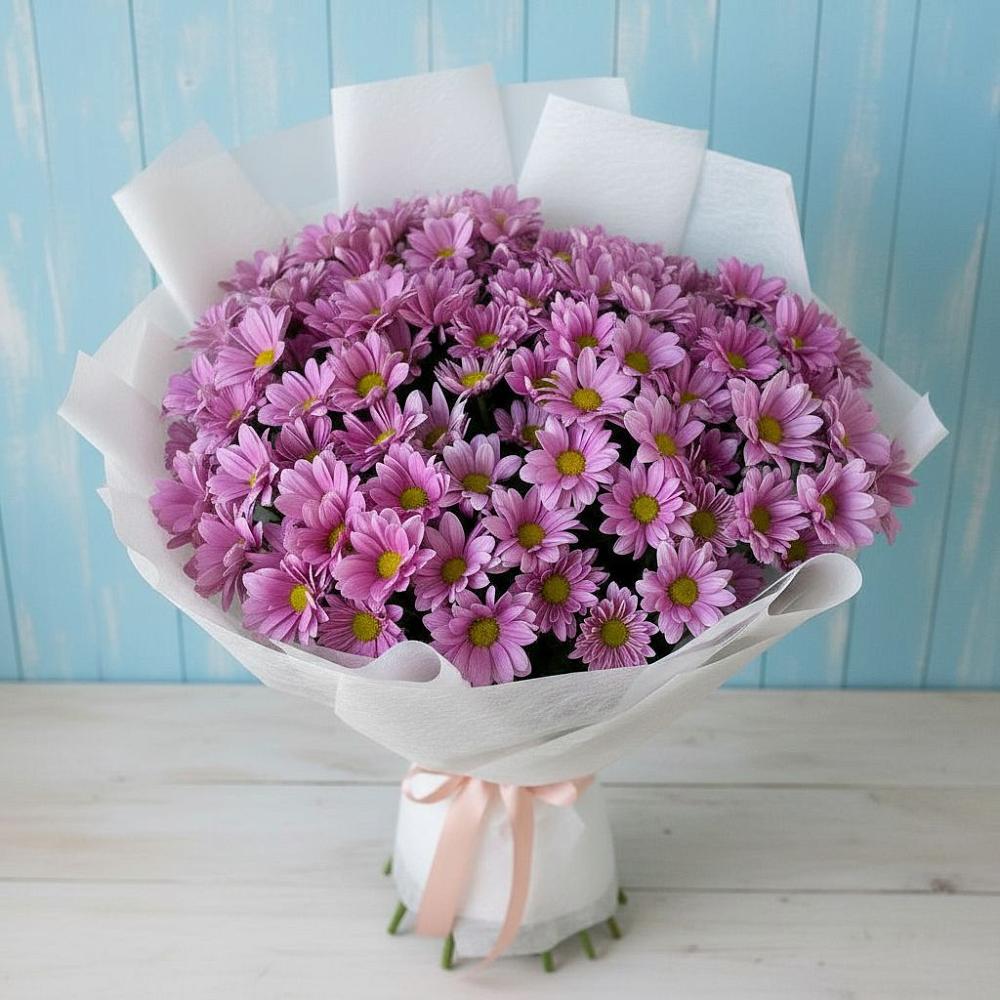 Букет цветов из: Хризантемы в Бесленеевской