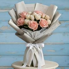Букет цветов из:  Розы #REPLACE_PRED# Бесленеевской