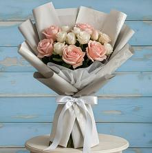 Букет цветов из:  Розы в Бесленеевской