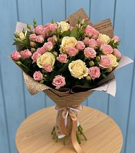 Букет цветов из:  Розы в Бесленеевской
