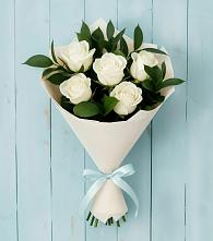 Букет цветов из:  Розы в Бесленеевской