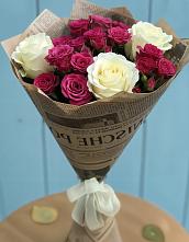 Букет цветов из:  Розы в Бесленеевской