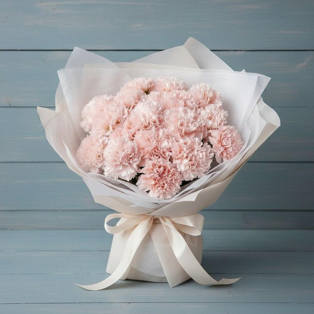 Букет цветов из: Гвоздики в Бесленеевской