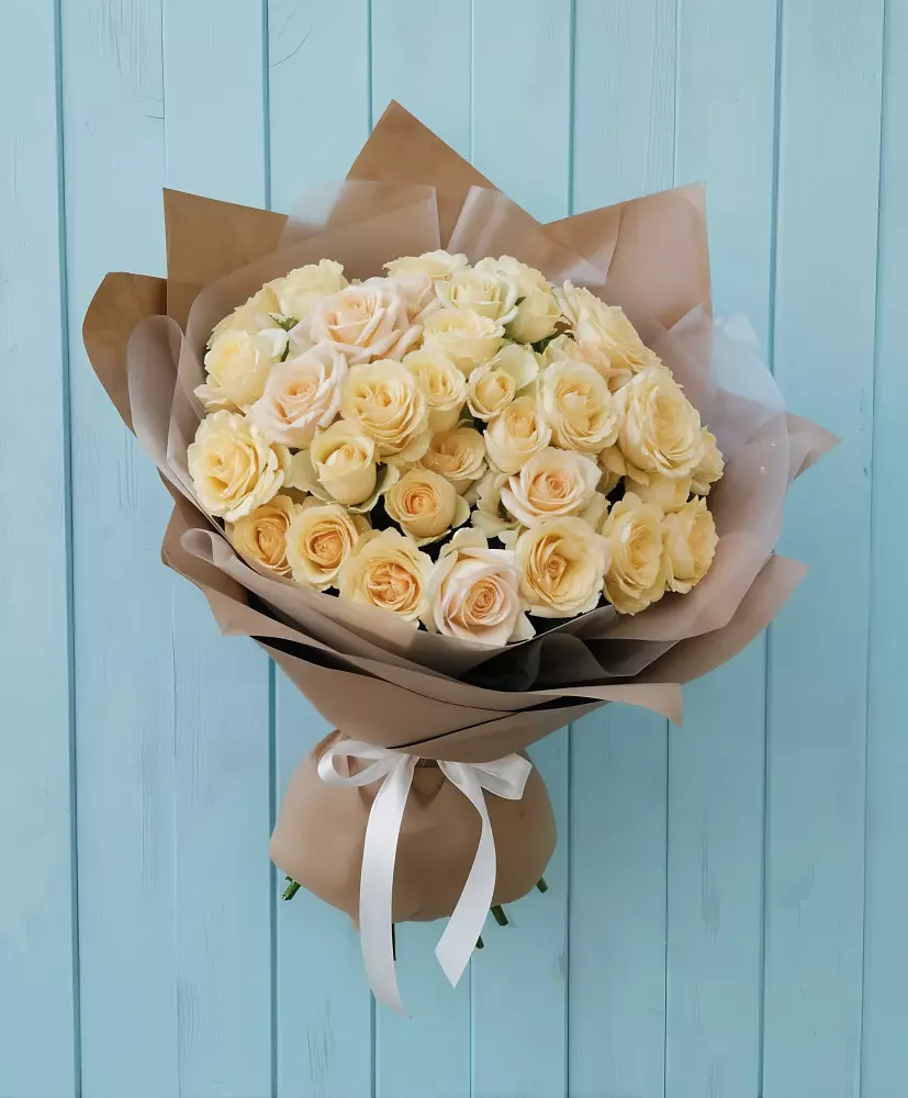 Букет Кремовое облако в Бесленеевской