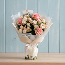 Букет цветов из:  Розы в Бесленеевской