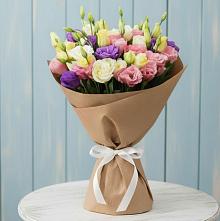 Букет цветов из:  Лизиантусы #REPLACE_PRED# Бесленеевской