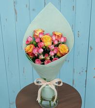 Букет цветов из:  Розы в Бесленеевской