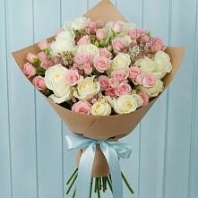Букет цветов из:  Розы в Бесленеевской